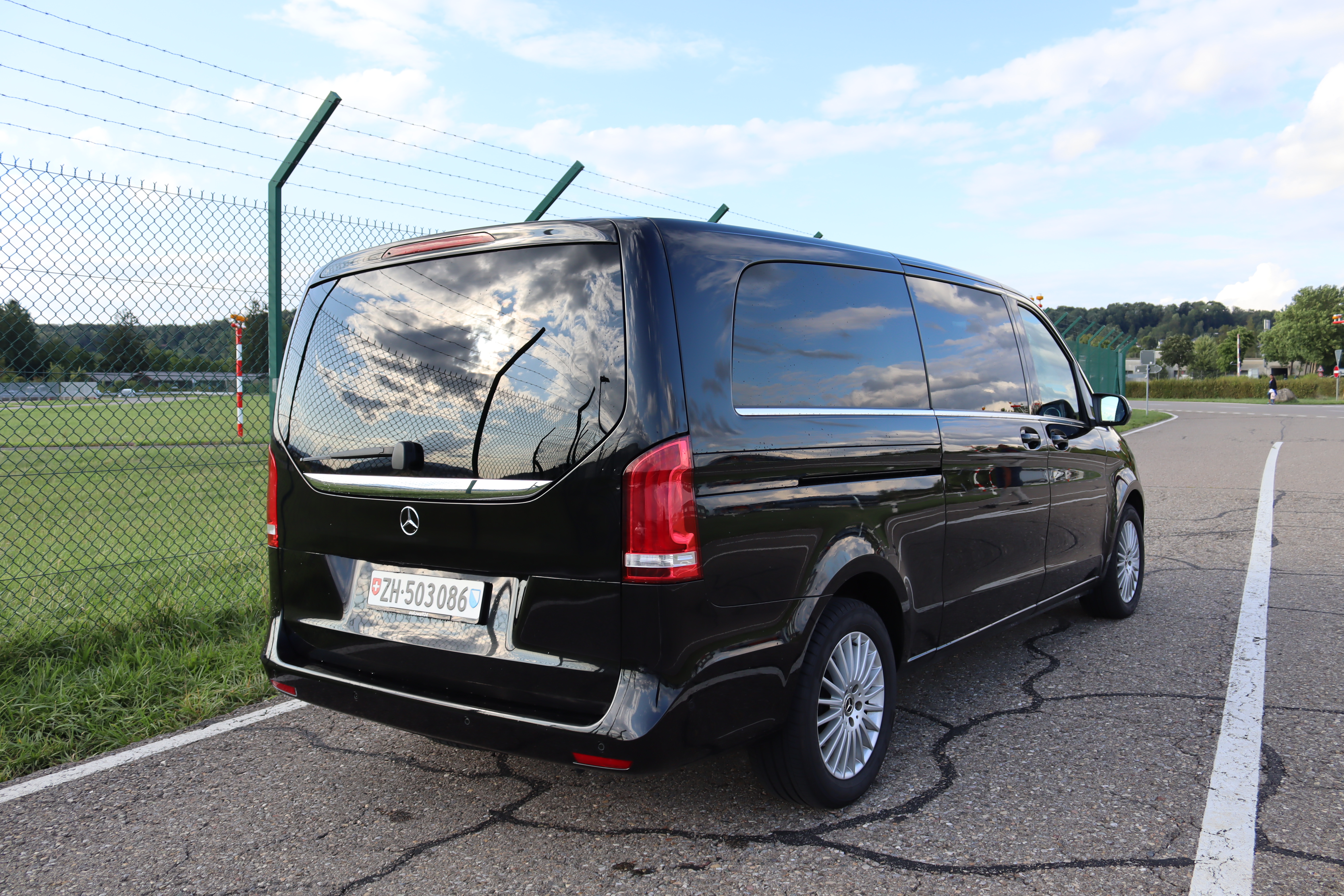 Mercedes V-Klasse Innenraum für VIP Shuttle