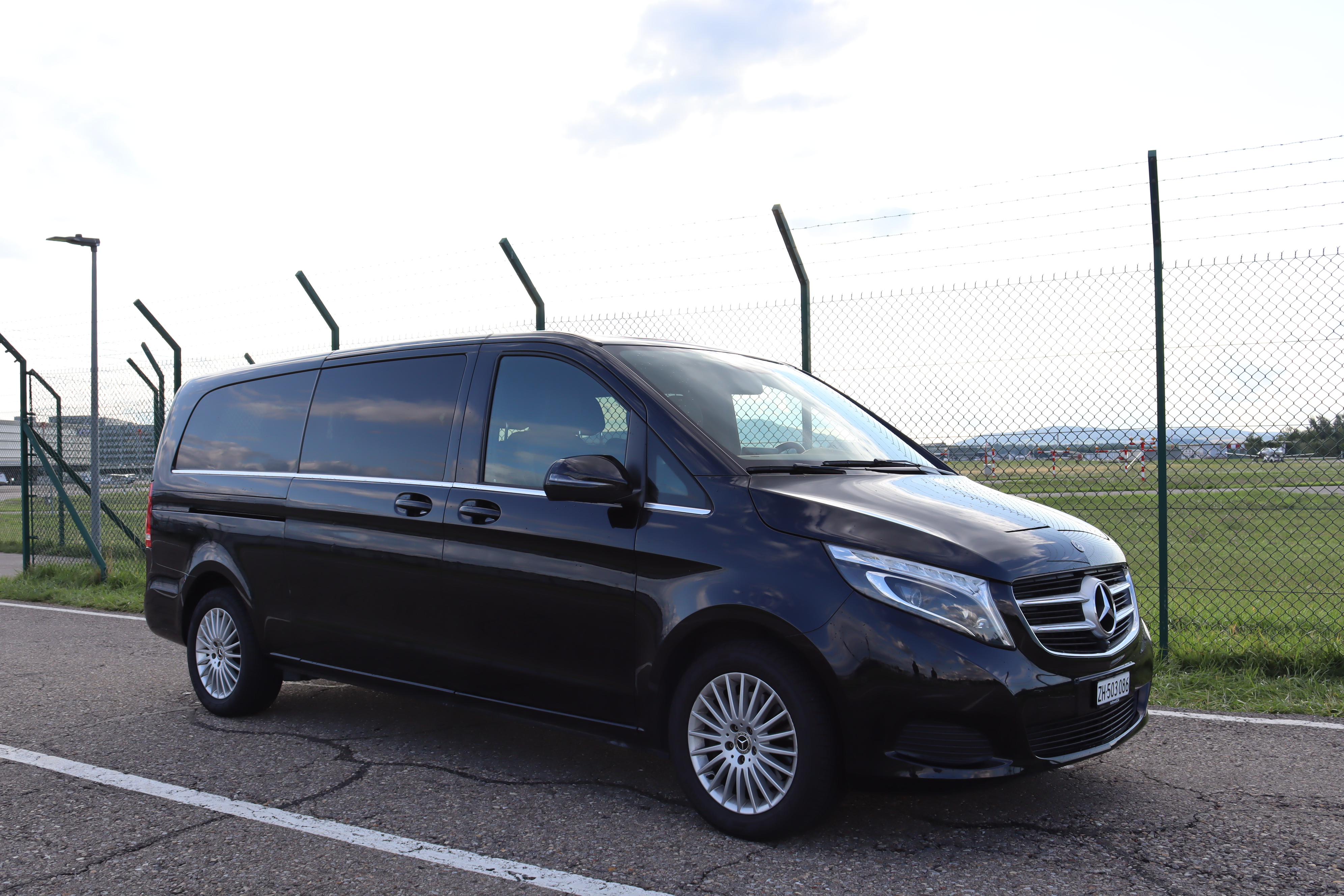 Mercedes V-Klasse Heck und Gepäckraum